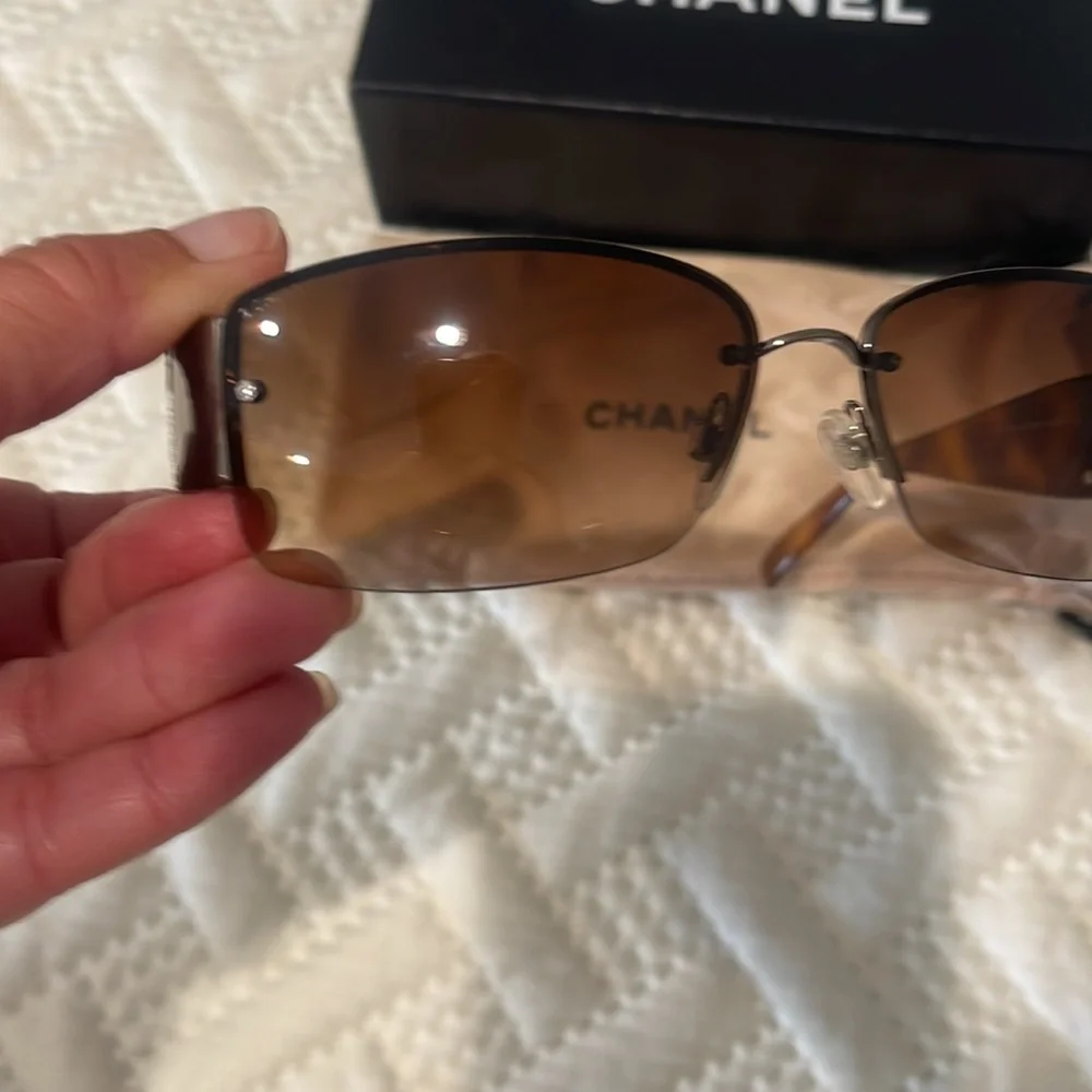Authentic Chanel Sunglasses (See all pics for details ) - Picture 7 of 10